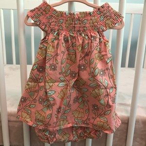 Tea Collection Romper 6-12 month EUC